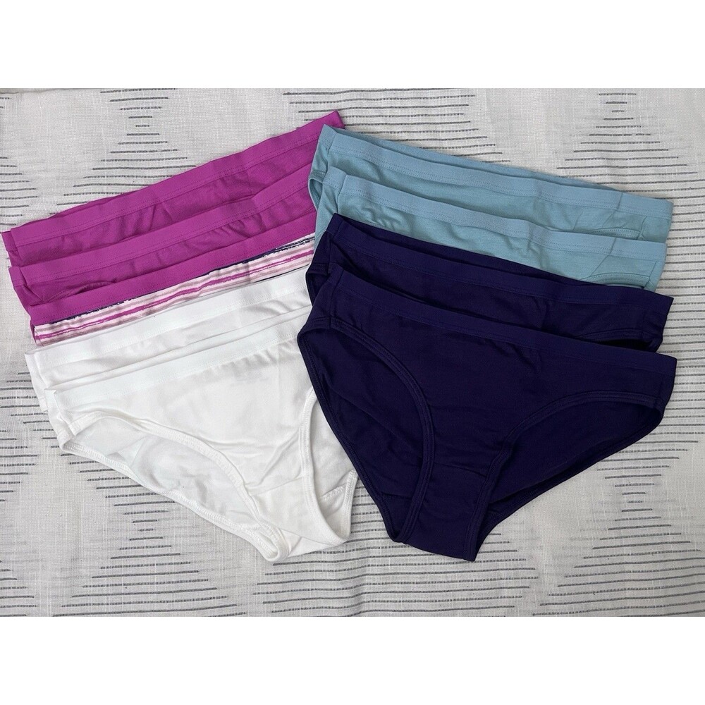 New 9 Pack Girls Size 10 Brief Underwear